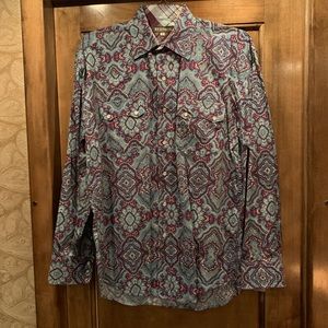 Stetson long sleeve western shirt